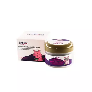 LORILAC Очищающая кислородная пузырьковая маска на основе глины 100.0