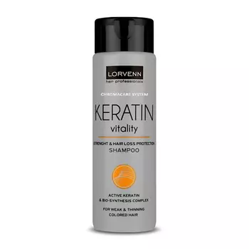 LORVENN HAIR PROFESSIONALS Шампунь KERATIN VITALITY для восстановления волос с кератином 300.0