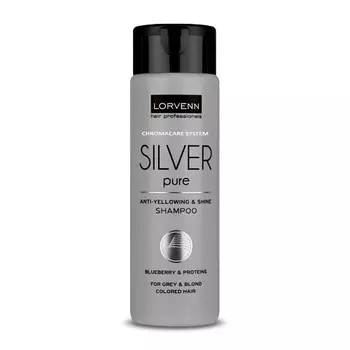 LORVENN HAIR PROFESSIONALS Шампунь SILVER PURE для блондированных волос 300.0