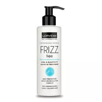 LORVENN HAIR PROFESSIONALS Увлажняющий лосьон для непослушных, вьющихся, окрашенных волос FRIZZ FREE 200.0
