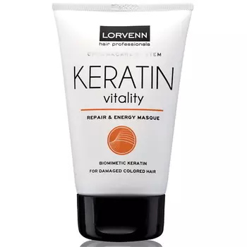 LORVENN HAIR PROFESSIONALS Восстанавливающая маска с кератином KERATIN VITALITY 100.0