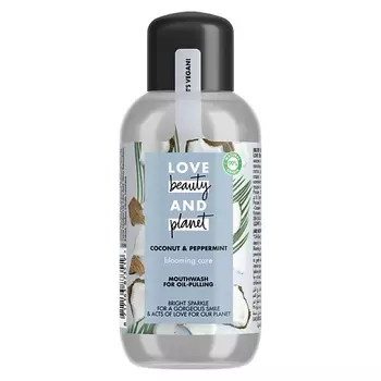 LOVE BEAUTY&PLANET Ополаскиватель для полости рта ойл-пуллинг Сияние и Уход