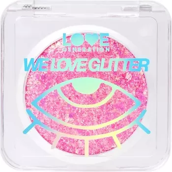 LOVE GENERATION Глиттер для лица We love glitter