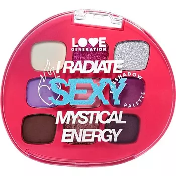 LOVE GENERATION Палетка теней для век I radiate sexy mystical energy