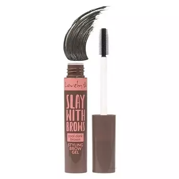 LOVELY Гель для фиксации и окрашивания бровей Slay With Brow Styling Brow Gel