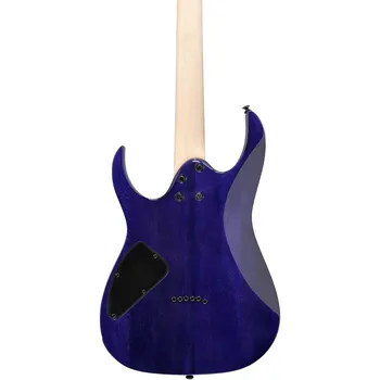 Электрогитара Ibanez RG421QM со стеганым кленовым топом Cerulean Blue Burst