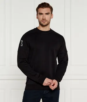 Свитер Regular fit Ea7, черный