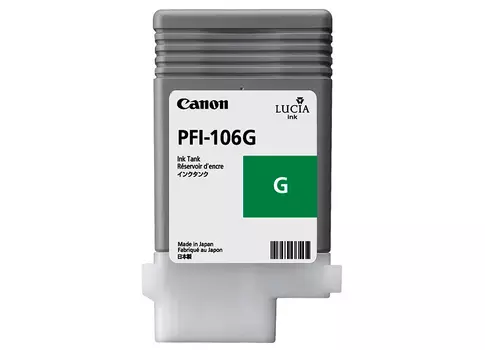 Картридж_PFI-106G Green 90 мл (6628B001)