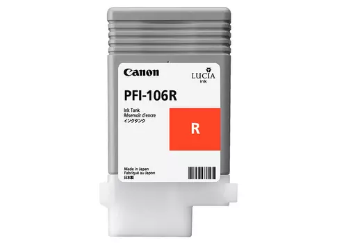 Картридж_PFI-106R Red 90 мл (6627B001)