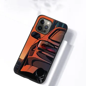 Мягкий чехол японского спортивного автомобиля JDM для iPhone 12 Pro Max, чехол для iPhone11 11 Pro 13 Mini XR XS Max X 7 8 Plus SE 2020 6s 5s, чехол iPhone 5 5S