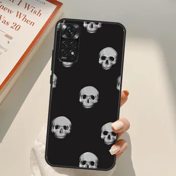 Забавный чехол с черепом для Xiaomi Redmi Note 11 10 Pro 8 9 9S 10S 11S 9A 9C 10A 10C K40 K50 игровой чехол Redmi 9