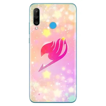Мягкий силиконовый чехол из ТПУ Fairy Tail Natsu для Huawei P40 P30 P20 Pro P10 P9 P8 Lite E Plus 2019 2017, чехол для телефона HuaweiP40 Lite E