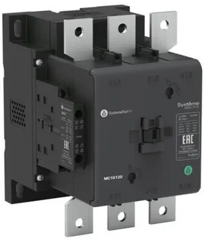 Контактор Systeme Electric MC1G185M5 MC1G 3P 185A 2НО+2НЗ 220V 50ГЦ