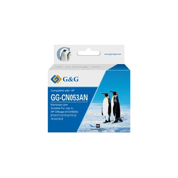 Картридж G&G GG-CN053AN 932XL для Officejet 6100/6600/6700/7510/7612/7110/7610, черный (1000 стр.)