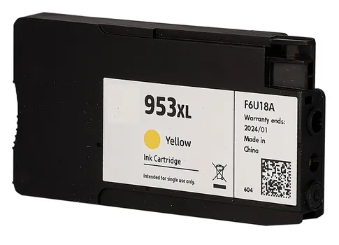 Картридж струйный Sakura F6U18AE (№953XL Yellow) для HP Officejet 8702/7720/7730WF AIO, Pro 8210/8211/8218/8710/8720/8721/8725/8728/8730/8731/8740 AIO