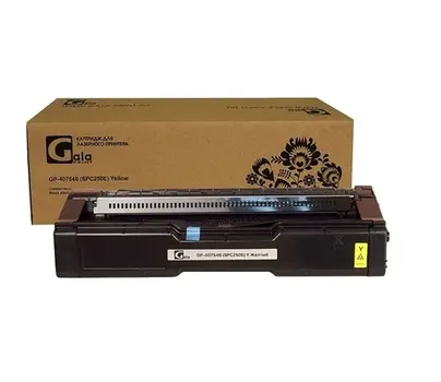 Картридж лазерный GalaPrint GP-407546 (SPC250E Y/407546), желтый, 1600 страниц, совместимый для Ricoh Aficio SPC250DN/SPC260/SPC261