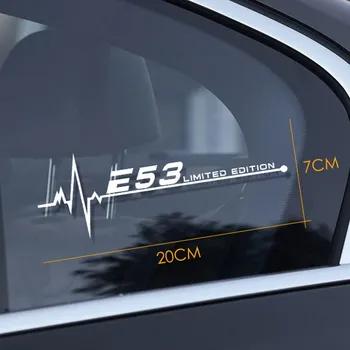 1 шт. для BMW E28 E30 E34 E36 E39 E46 E53 E60 E61 E62 E70 E87 E90 E91 E92 E93 Наклейки на боковые окна автомобиля Наклейка на автомобиль