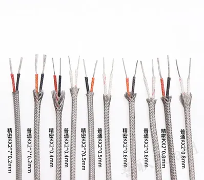 Термопара K2x0.4 shielded braided cable