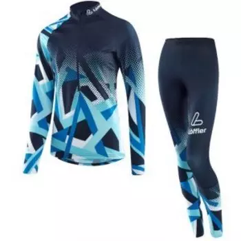 Костюм лыжный, женский Loeffler WC capri, EL27252-479