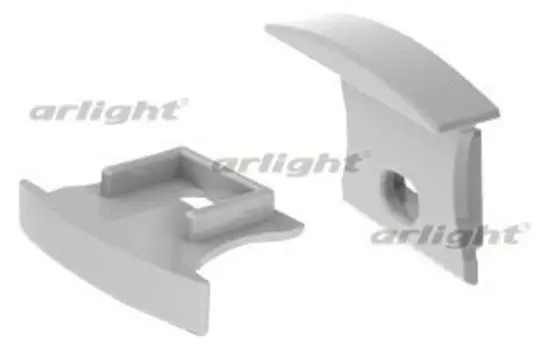 Заглушка ALU-SLIM-H15-F с отверстием Arlight 018253