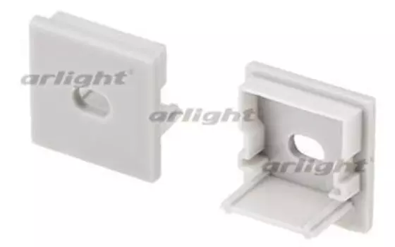 Заглушка ARH-WIDE-B-H20 Square с отверстием Arlight 016190