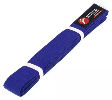 Пояс для карате 2.6 м Rusco Sport синий