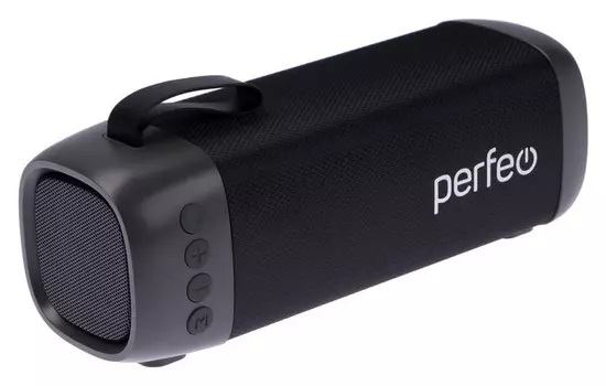 Портативная колонка Perfeo Cozy, FM, Mp3, Microsd, Usb, Aux, 8 Вт, 1800 мач, черная