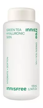 Гиалуроновый тоник для лица с экстрактом зеленого чая Innisfree Green Tea Hyaluronic Skin