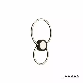 Бра iLedex X046324 24W 3000K BK