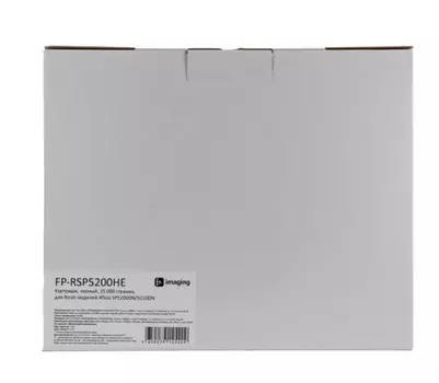 Картридж Fplus FP-RSP5200HE черный, 25 000 страниц, для Ricoh моделей Aficio SP5200DN/5210DN