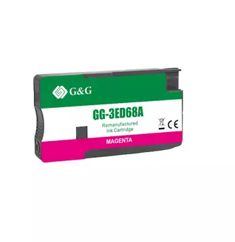 Картридж G&G GG-3ED68A струйный 712 пурпурный (29мл) для HP DesignJet T650/T630/T250/T230/T210/Studio Plotter Printers