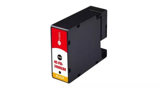 Картридж G&G GG-PGI-2400XLBK струйный PGI-2400XL BK черный (74.6мл) для Canon Maxify iB4040/МВ5040/МВ5340