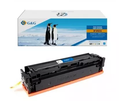 Картридж GG-CF531A Cartridge G&G for HP CLJ M154A/M154NW,M180/180N/M181/M181FW, with chip (900)