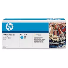 Картридж HP 307A CE741A для принтера Color LaserJet CP5225 голубой