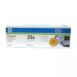 Картридж HP 35A CB435AF для принтера LaserJet P1005/P1006 black,1,500 страниц (двойная упаковка)