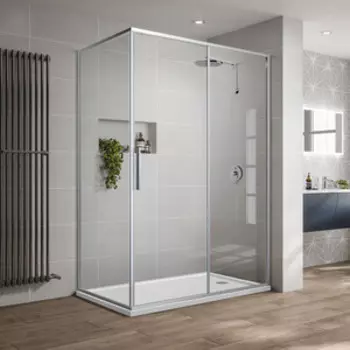 Душевой уголок Vincea Slim-U VSR-2SU 120х90 прозрачный, хром (VSR-2SU9012CL)