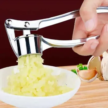 Пресс для чеснока, мясорубка, кухонная нержавеющая сталь, давилка для чеснока, соковыжималка, ручной пресс, шлифовальный инструмент, кухонные аксессуары Plastic garlic grinder