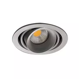 Встраиваемый светильник Donolux DL18615/01WW-R Silver Grey/Black