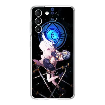 Милый чехол для телефона Puella Magi Madoka Magica для Samsung Galaxy S22 S20 Ultra S21 FE 5G S10E S9 S8 S10 Plus Note 20, прозрачный чехол Samsung S8