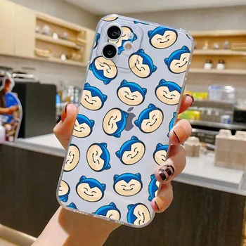 Чехол с рисунком Покемона Пикачу для iPhone 14 11 12 Pro 13 Pro Max XR XS X 6s 7 8 Plus SE 2020 13, роскошный противоударный прозрачный чехол iPhone 14 Pro Max