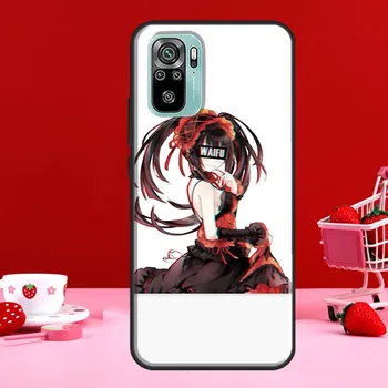 Чехол Date A Live Tokisaki Kurumi для Xiaomi Redmi Note 8 9 10 11 Pro Note 10S 9S 11S для Redmi 9 10 9T 9A 9C Coque Redmi 7