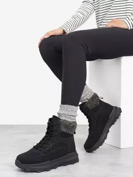 Кроссовки утепленные женские GSD Casual Wtr, Черный