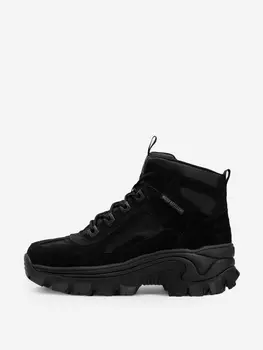 Кроссовки высокие женские Skechers Street Blox, Черный, размер 39