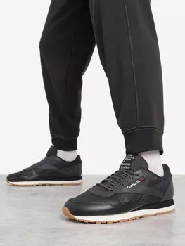 Кроссовки мужские Reebok Classic Leather 1983 Vintage, Черный