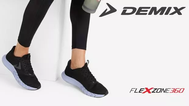 Кроссовки женские Demix Multirun, Черный, размер 36