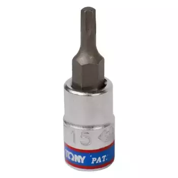 насадка (бита)! торцевая 1/4', Torx T15, L=37 мм\ 203315 KING TONY
