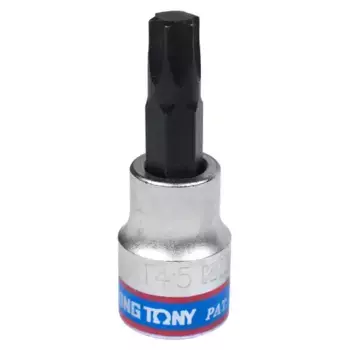 насадка (бита)! торцевая 3/8'', Torx, T45, L=50 мм\ 302345 KING TONY
