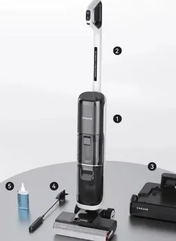 Пылесос Dreame H30 Ultra, 350 Вт, беспроводной, влажная уборка, пылесборник
