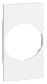 Панель лицевая BTicino KW04 LIVING NOW для розеток 2К+З немецкого стандарта, 2 модуля, цвет белый