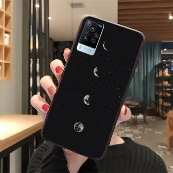 Чехол для телефона Moon star space astronavt для VIVO V21E V21 V23 V23E V2109 Y53S Y33S Y55 Y76 Y31 Y21 Y72 Y01 Y21S Y11S VIVO V21E 4G